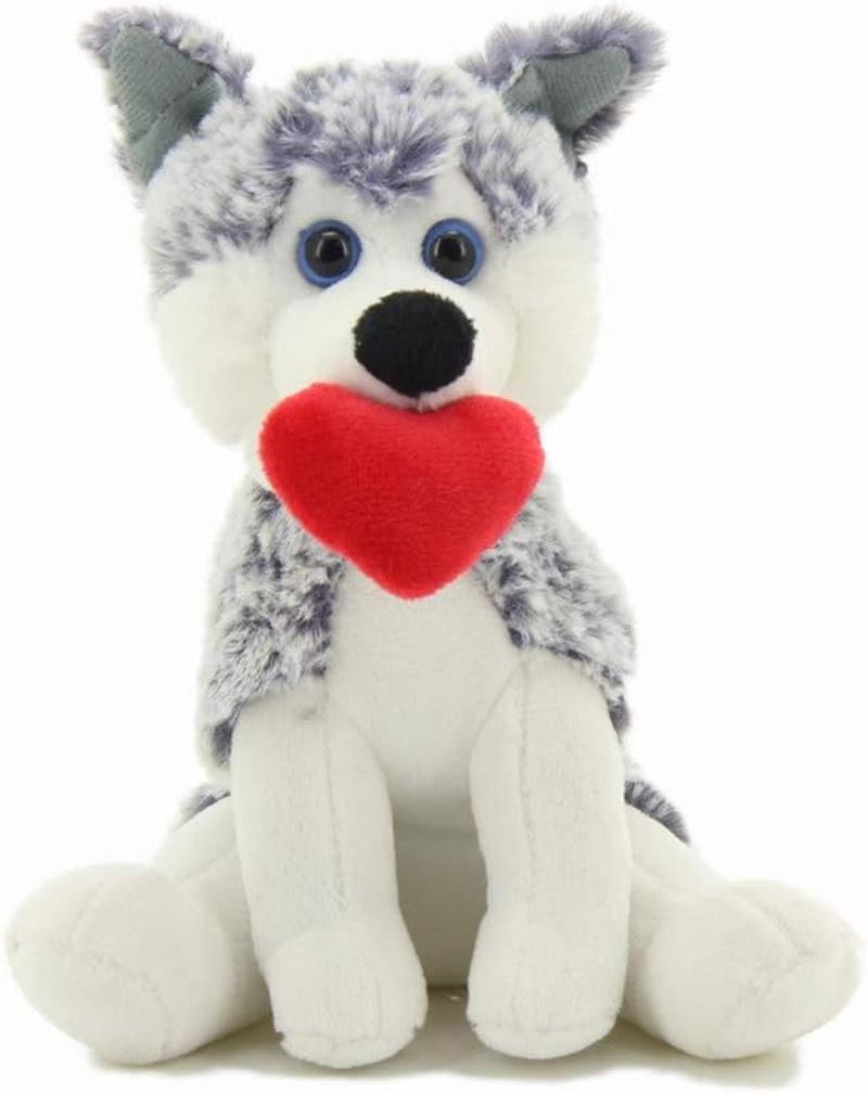 Cute Pawpals Puppy Dog Plush Stuffed Animal Girlfriend Toy Comes with Red Heart for Girls on Valentine'S Day Father'S Day Mother'S Day 10 Inches(Beagle)