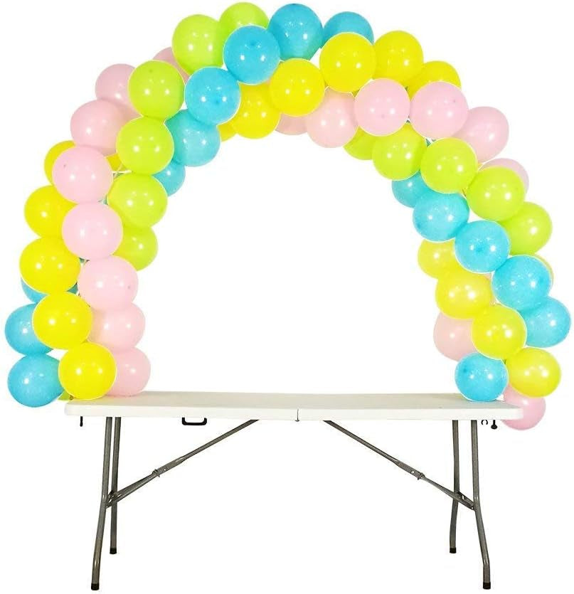Balloon Clips(120 Pcs), Balloon Connectors for Decor Balloon Arch, Balloon Column Stand and Balloon Flowers