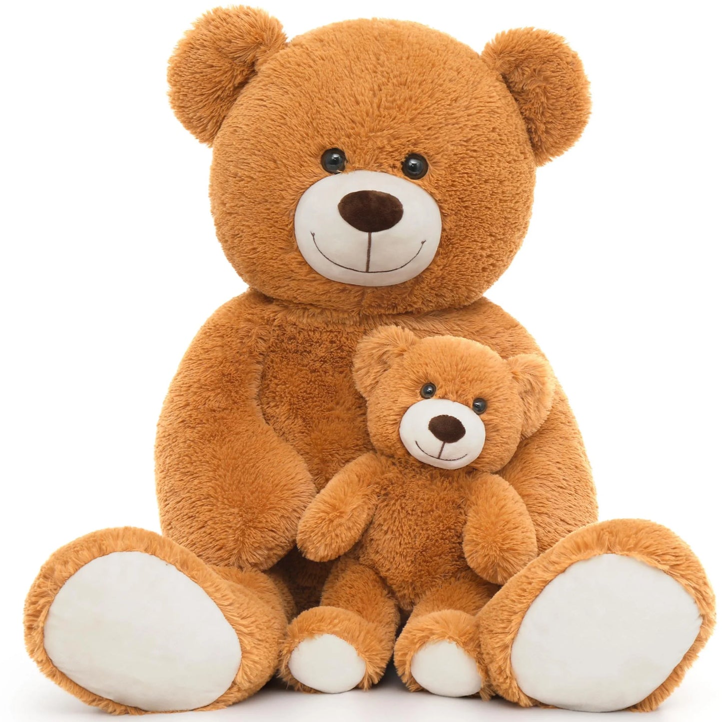 39" Giant Teddy Bear Mommy and Baby Soft Plush Bear Stuffed Animal