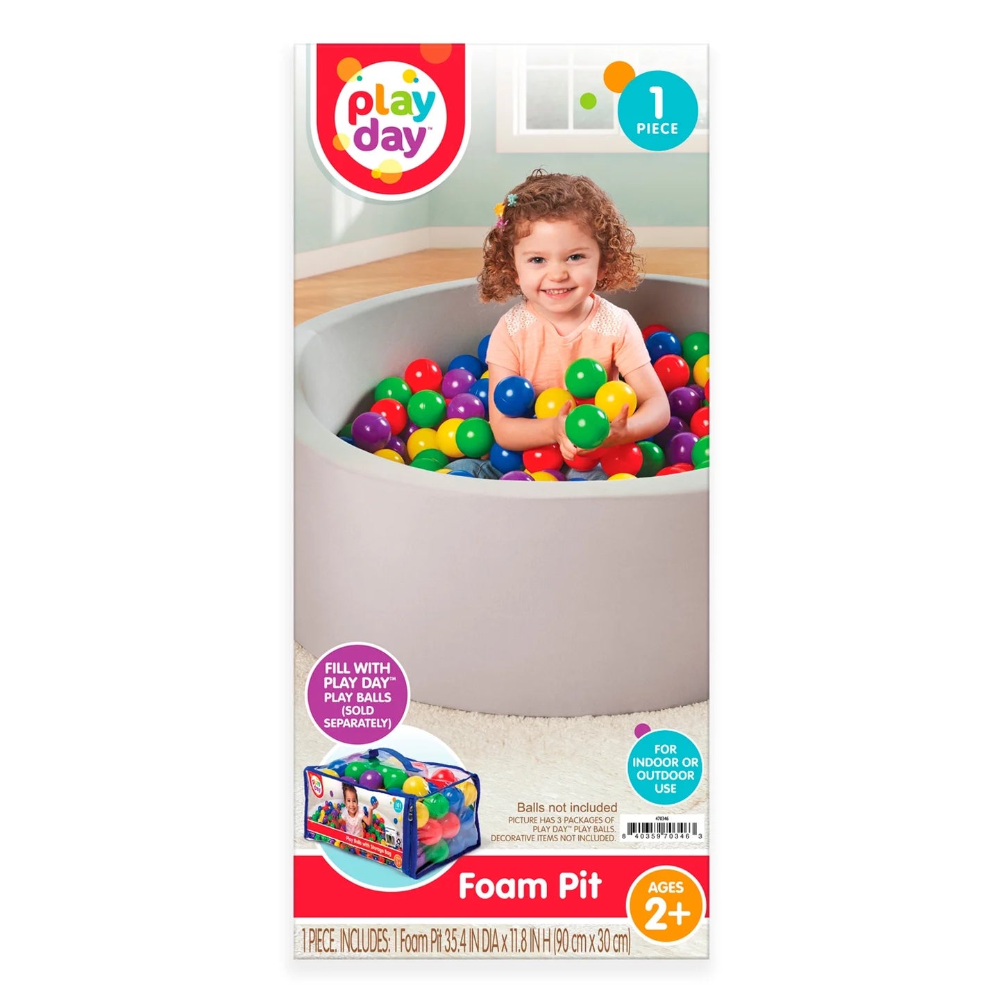 Foam Ball Pit (Balls Not Included), Toddler Toys