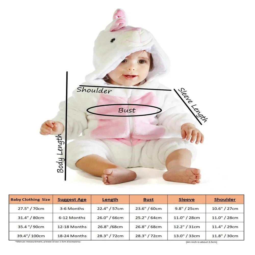 Boy and Girl Infant Rabbit Costumes Baby Costumes