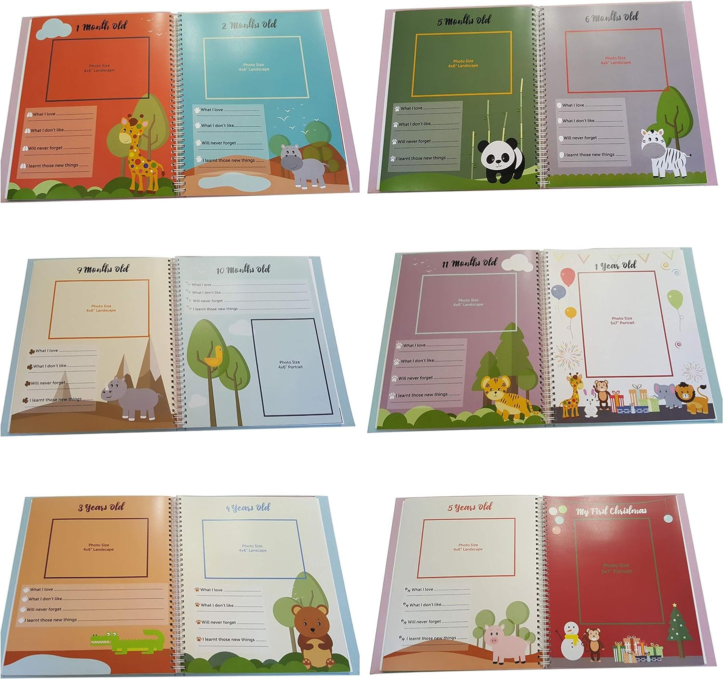 Keepsake Memory Book for Baby Boy or Girl Timeless First 5 Year Baby Book a Milestone Book to Record Every Event from Birth to Age 5 Gender Neutral Journal Scrapbook Photo Album Stickers Baby Ink Pad