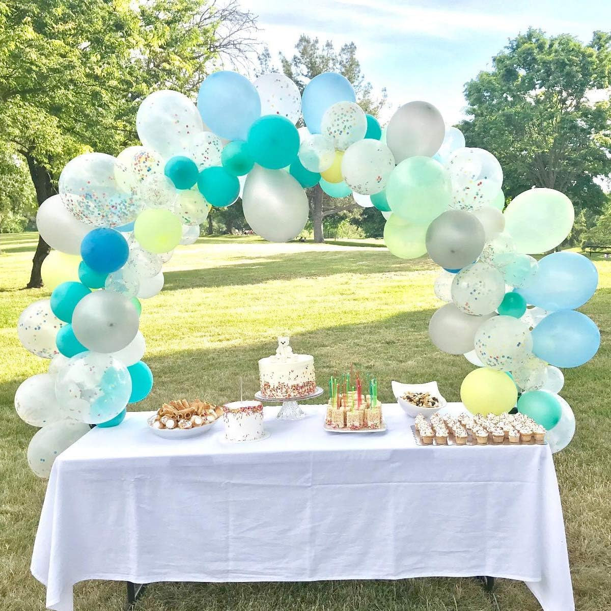 Balloon Clips(120 Pcs), Balloon Connectors for Decor Balloon Arch, Balloon Column Stand and Balloon Flowers