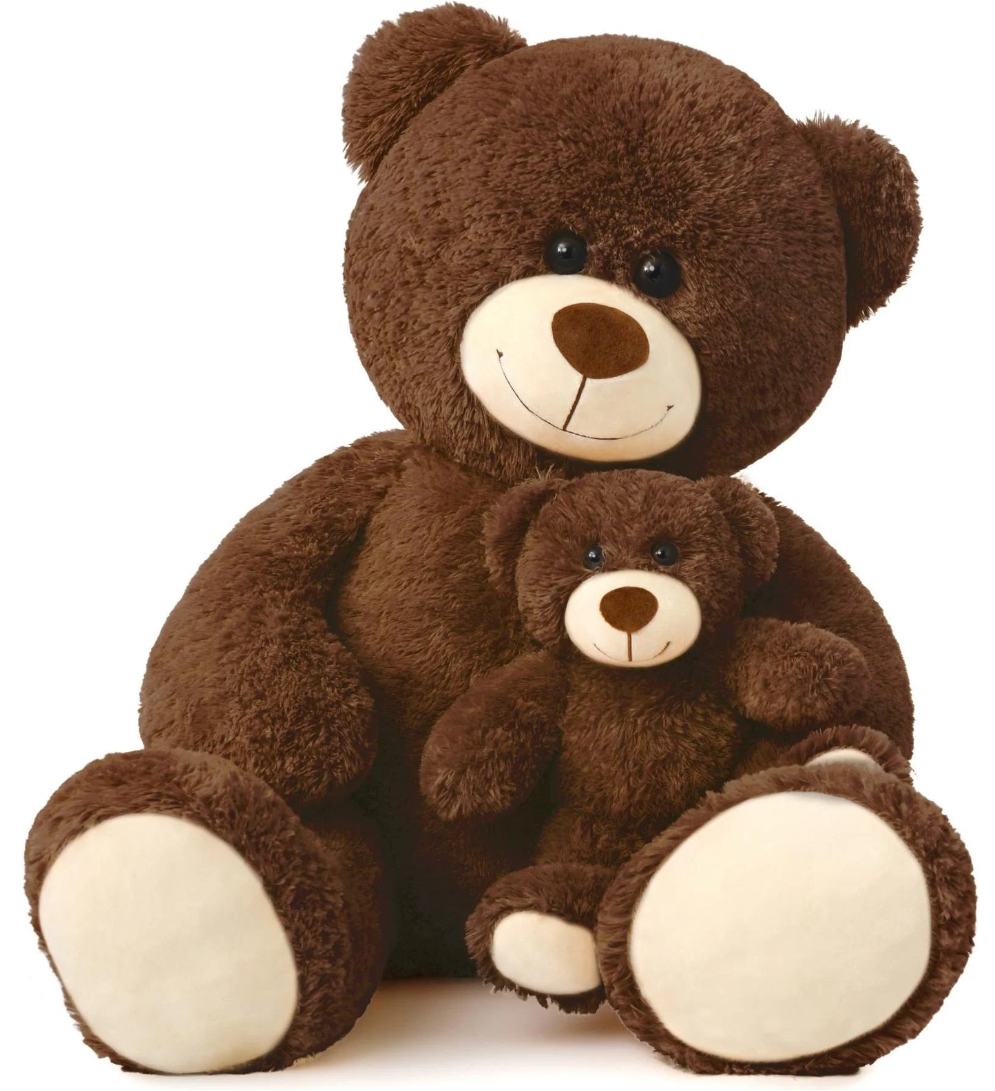 39" Giant Teddy Bear Mommy and Baby Soft Plush Bear Stuffed Animal