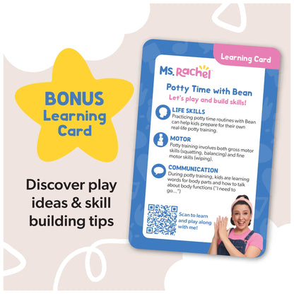 Official Potty Time with Bean Doll for 18 Months - 3+ Years