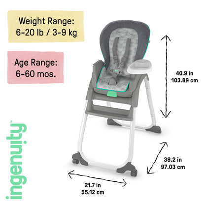 Full Course 6-In-1 High Chair – Unisex, Age up to 5 Years – Astro