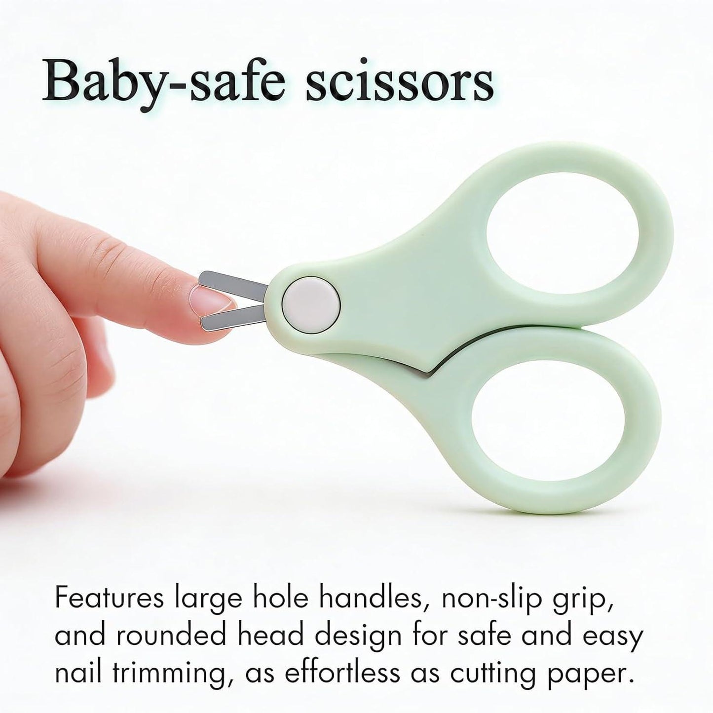 Baby Nail Kit with Cute Owl Shape Case.