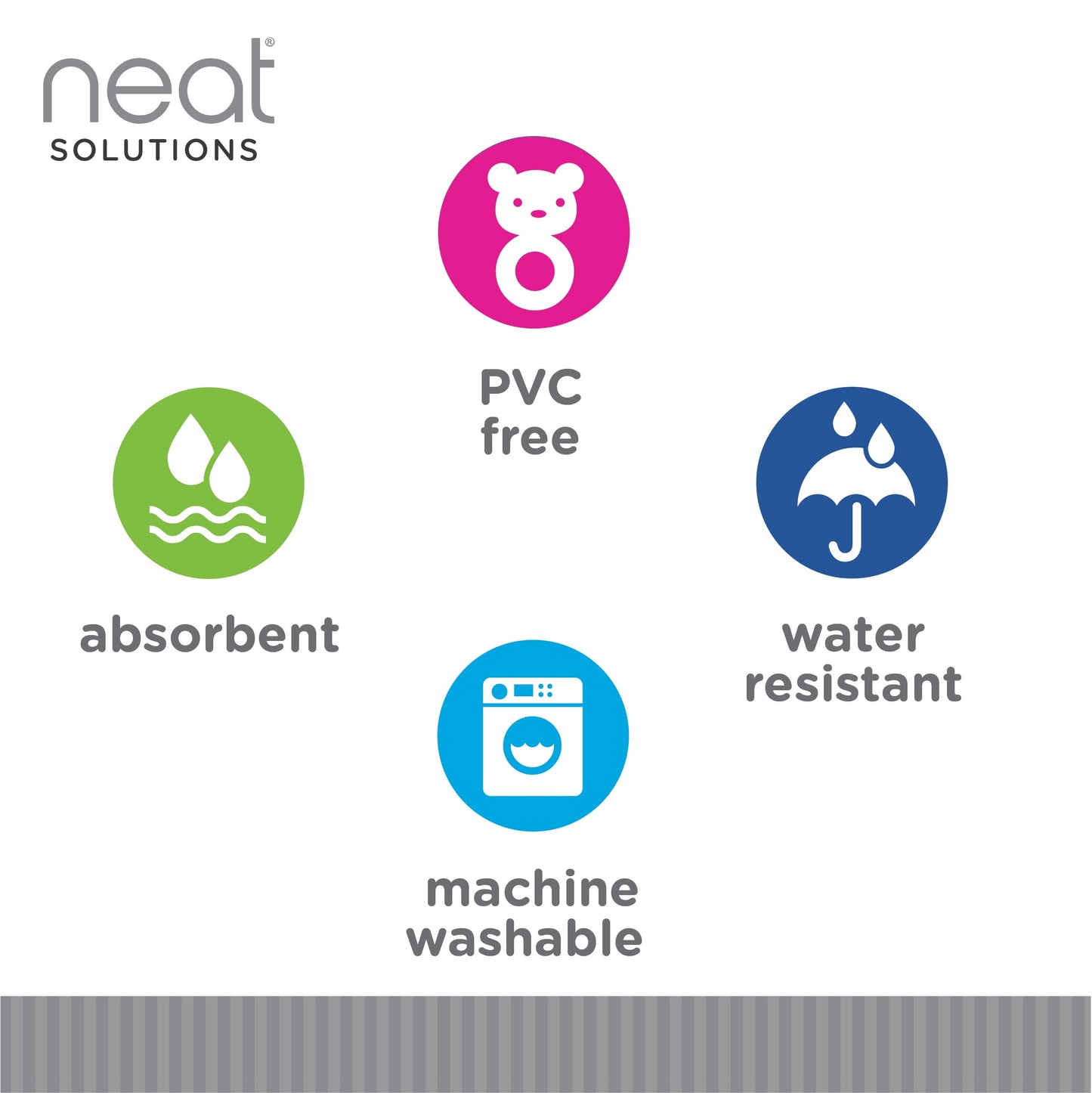 Cotton and Polyester Baby Bib, 10Pk Boys