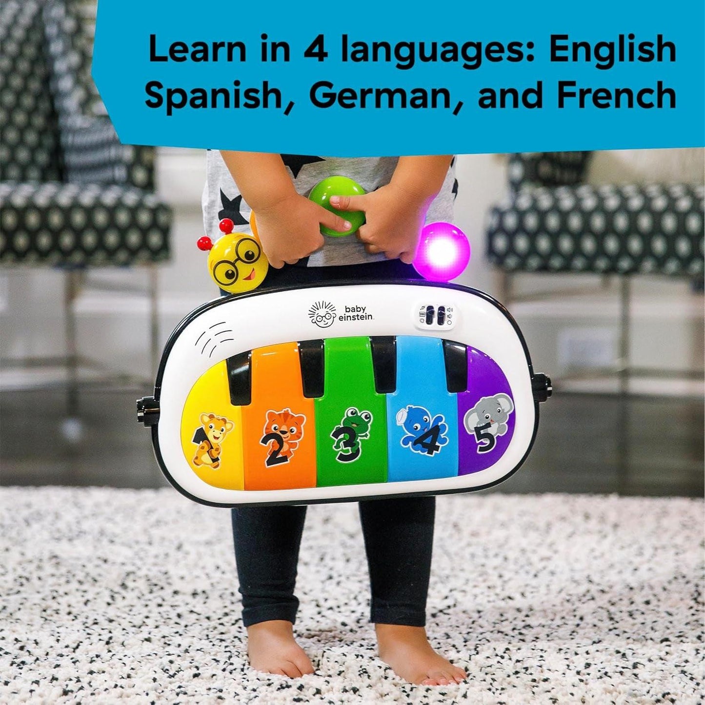 4-In-1 Kickin' Tunes Music and Mat.