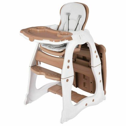 3-In-1 Infant Table and Chair Set Baby High Chair