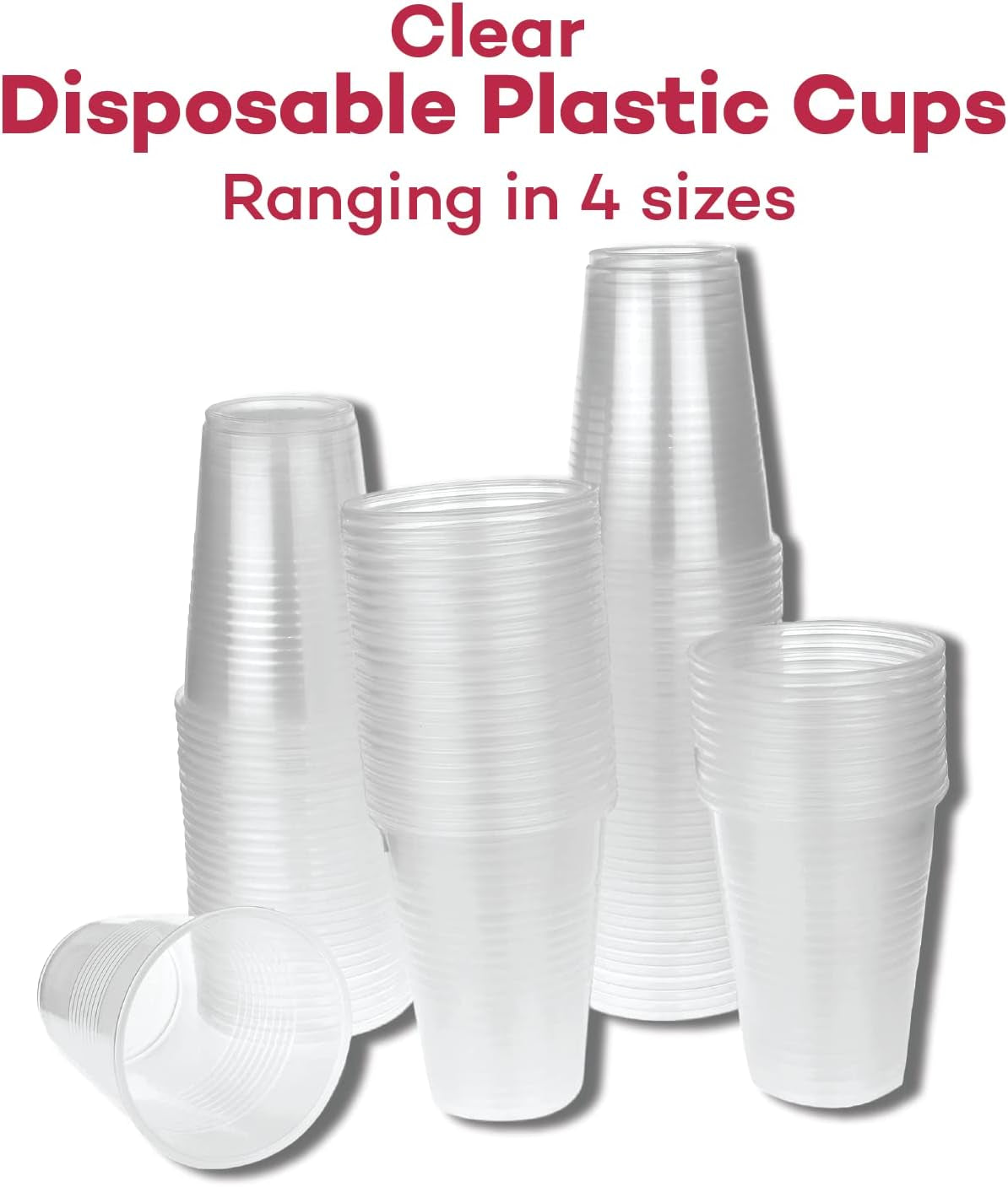 5 Oz. Disposable Plastic Cups – 100% Recyclable Cups for Doctor'S Offices, School Nurse'S, Hospitals, at Home and More (Pack of 100)