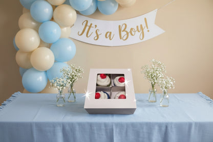 Cherry Top Baby Onesie Cupcake Gift