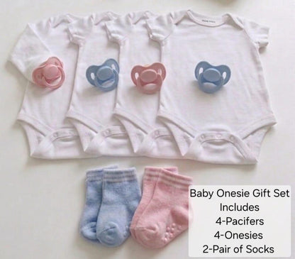 Baby Onesie Gift Set - Adorable Baby Shower Favorite