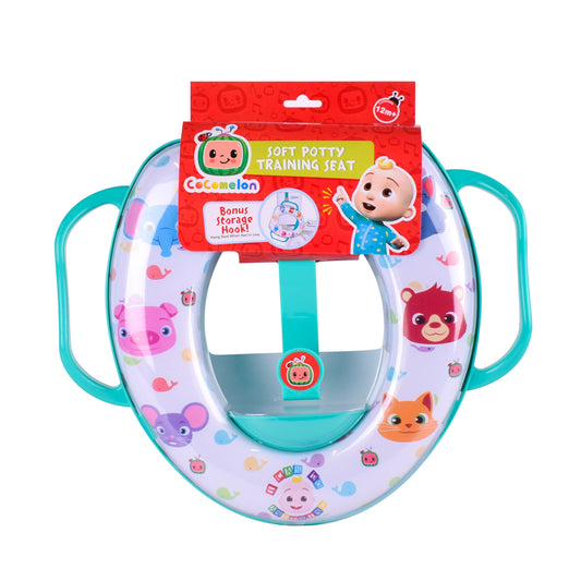 Soft Potty Training Seat with Storage Hook and Handles, Toddlers 12+ Months, Unisex