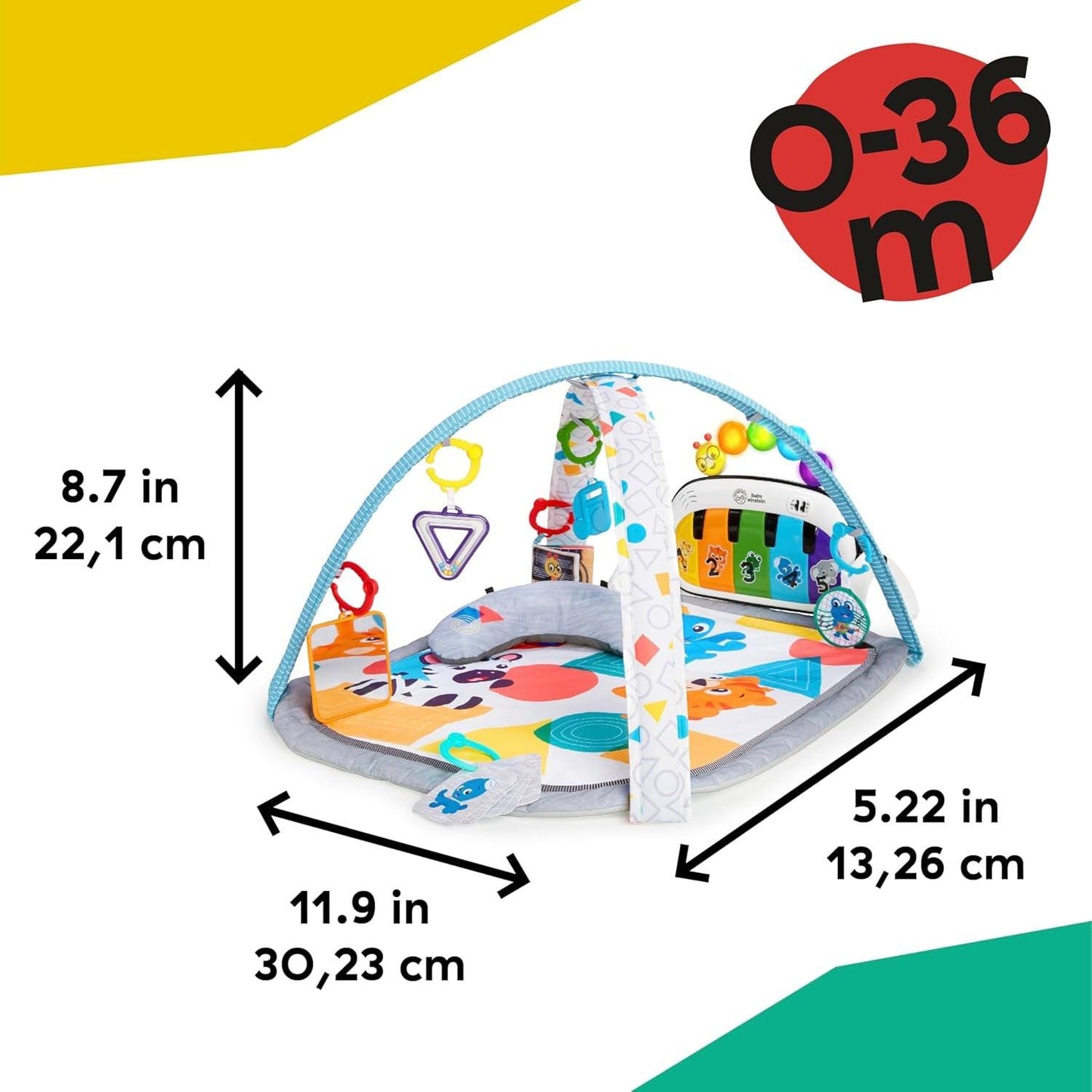 4-In-1 Kickin' Tunes Music and Mat.