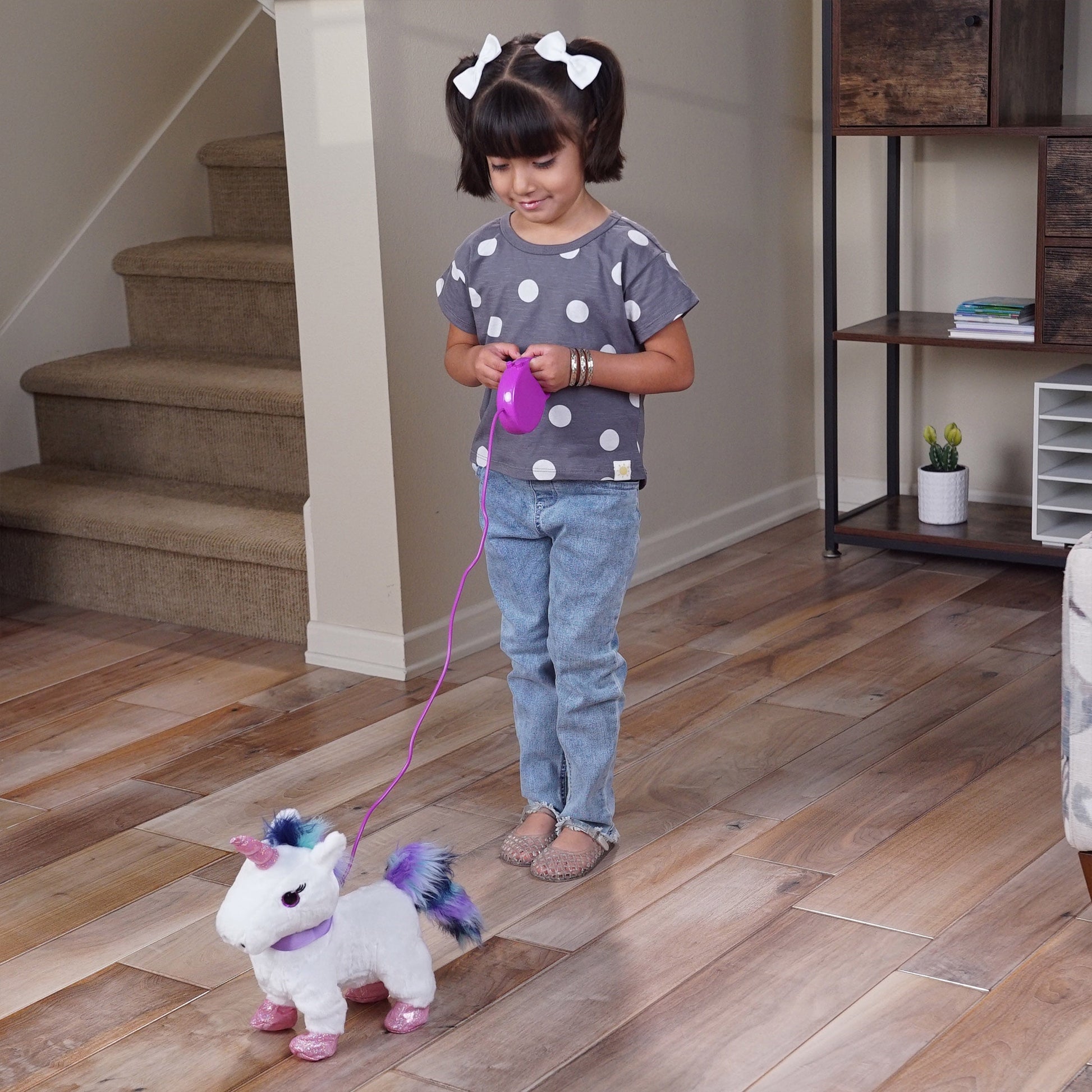 Electronic Walking Pet, Unicorn, Toddler Toys, 9In Tall