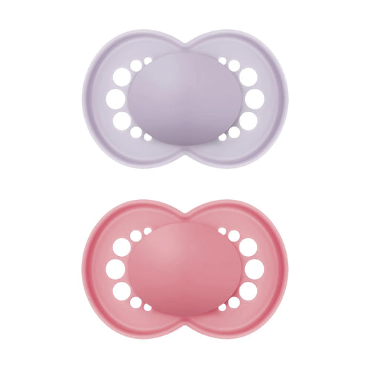 Original Matte Pacifier, 16+ Months, Girl, 2 Pack