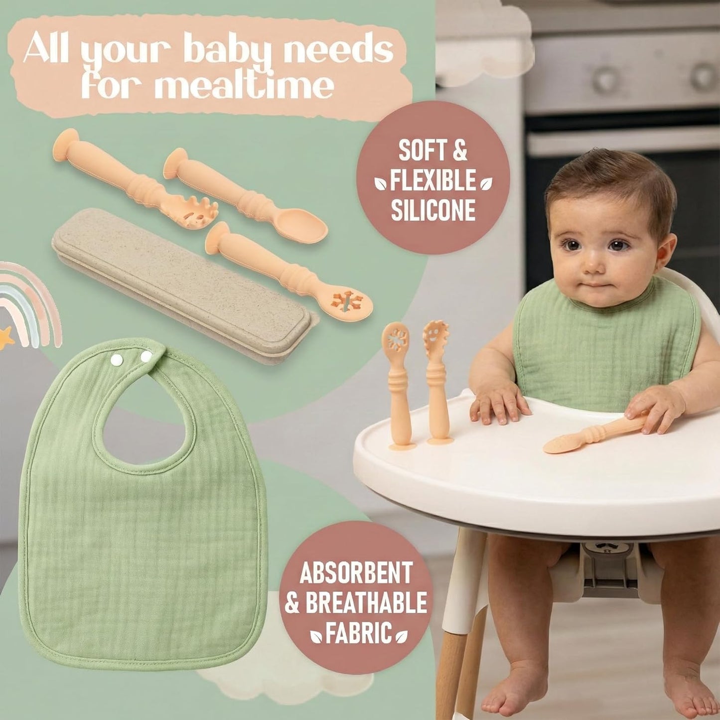 New Baby Gift Basket 21-Piece Set | Refined Newborn Baby Gift Set for Boy & Girl | Gender Reveal Gifts & New Mom Gifts Bundle | Essential Newborn Toys & Acc. Included in Elegant Keepsake Magnet Box