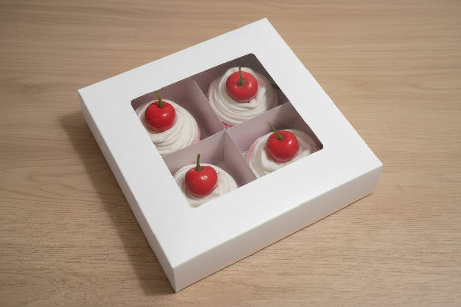 Cherry Top Baby Onesie Cupcake Gift